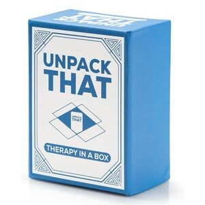 UNPACK THAT Therapy in a Box Meaningful Card Game